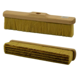 Szczotka do zamiatania drewno 35cm szczecina